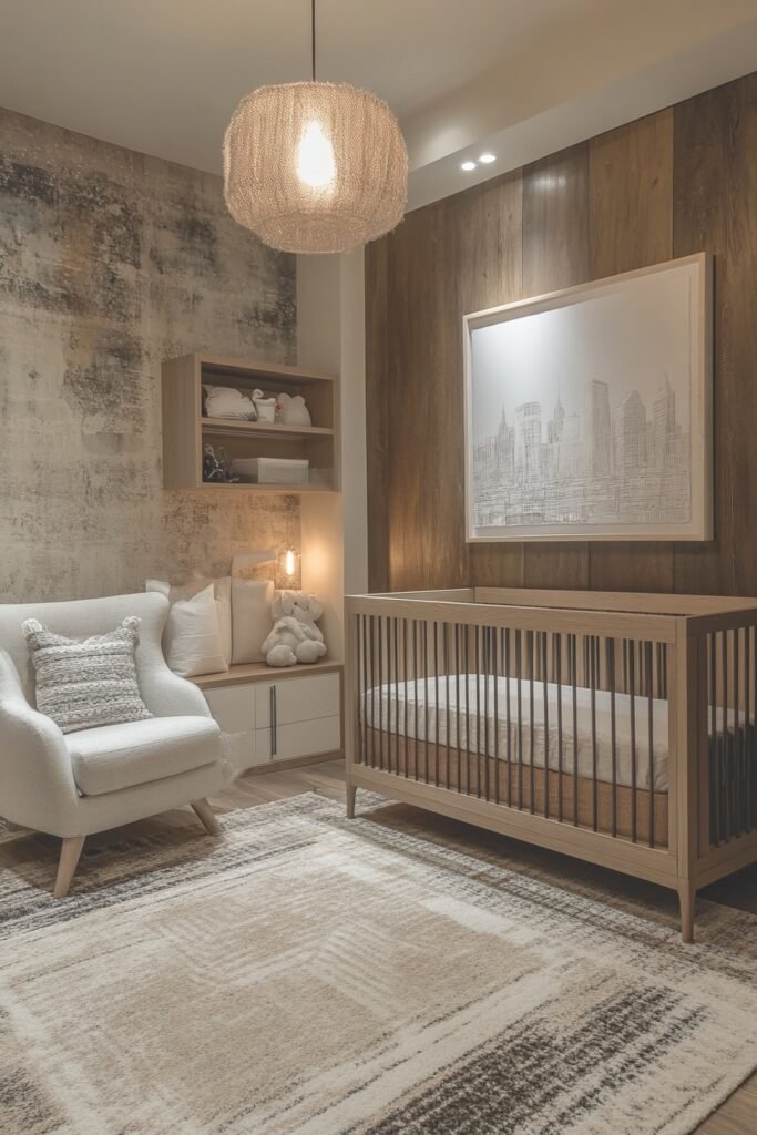 Urban-Inspired Neutral Nursery