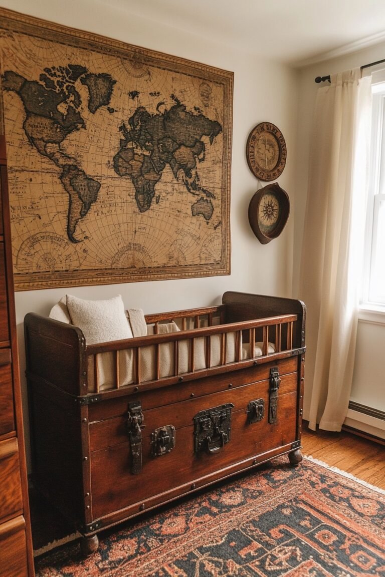 29 Nursery Room Vintage Ideas For A Timeless And Cozy Baby Space