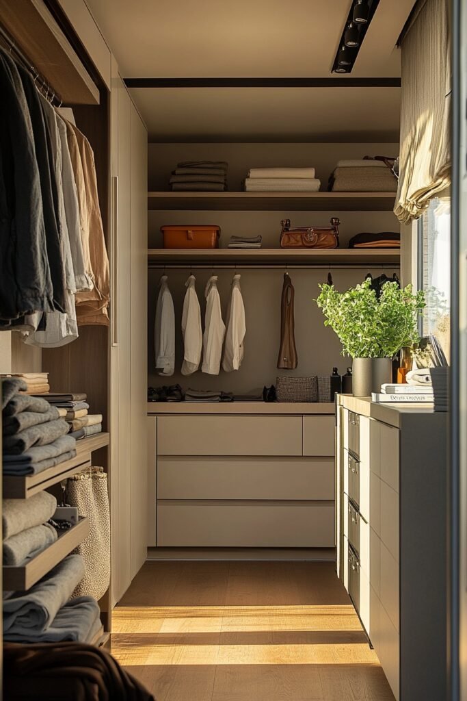 Wall-Mounted Closet Units