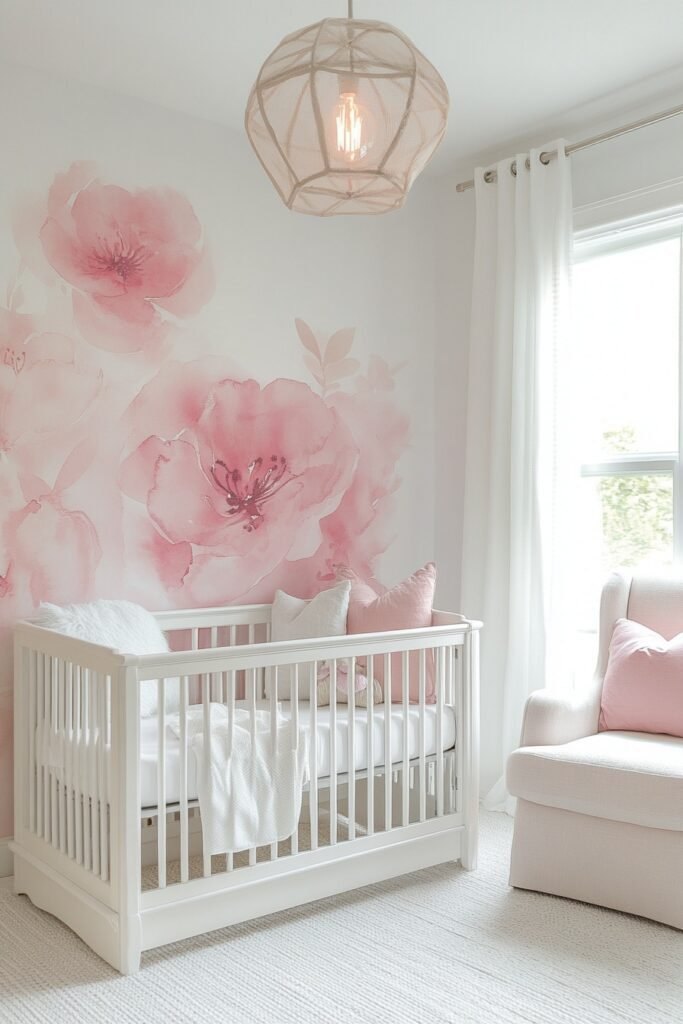 Watercolor-Inspired Neutral Nursery