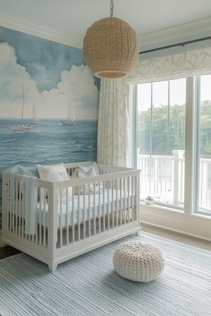 Waterfront-Inspired Luxury Nursery