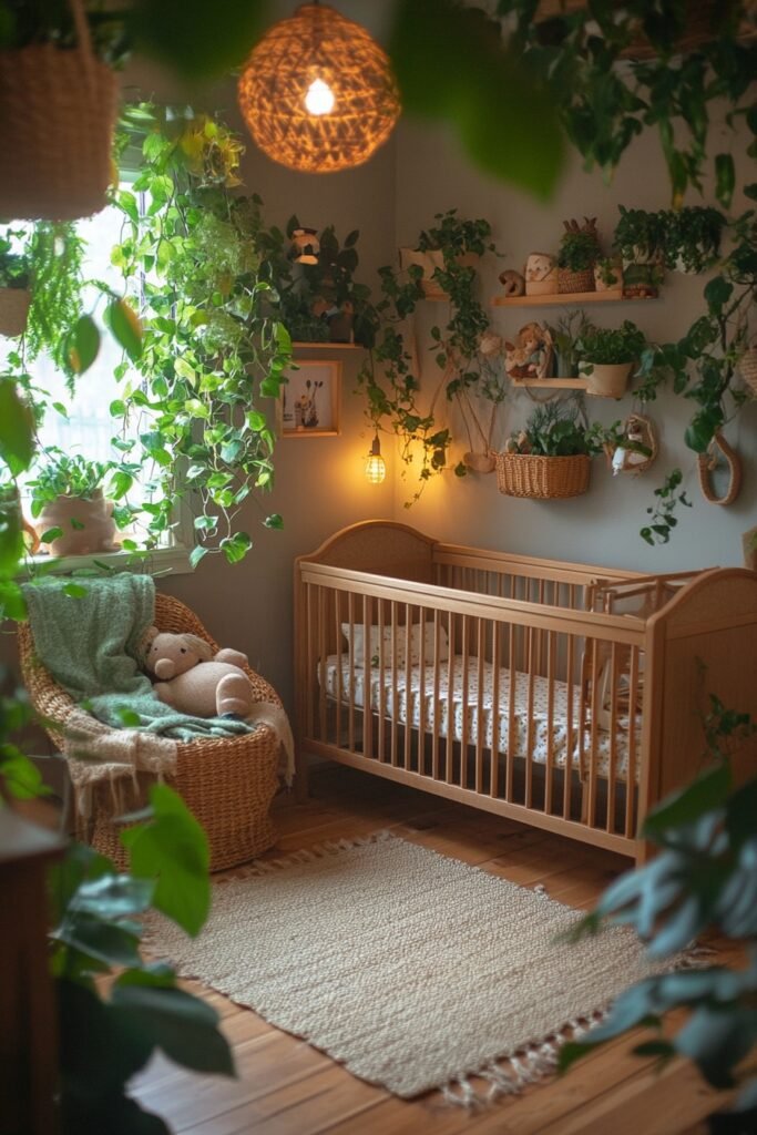 Woodland-Inspired Neutral Nursery