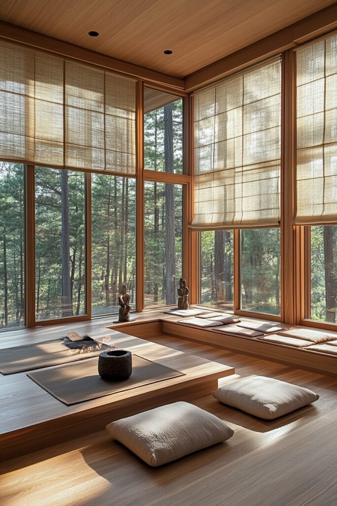 Zen Cabin Meditation Area