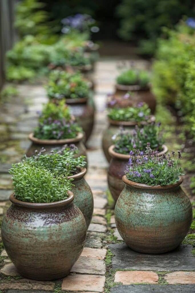 Antique Stoneware Accents