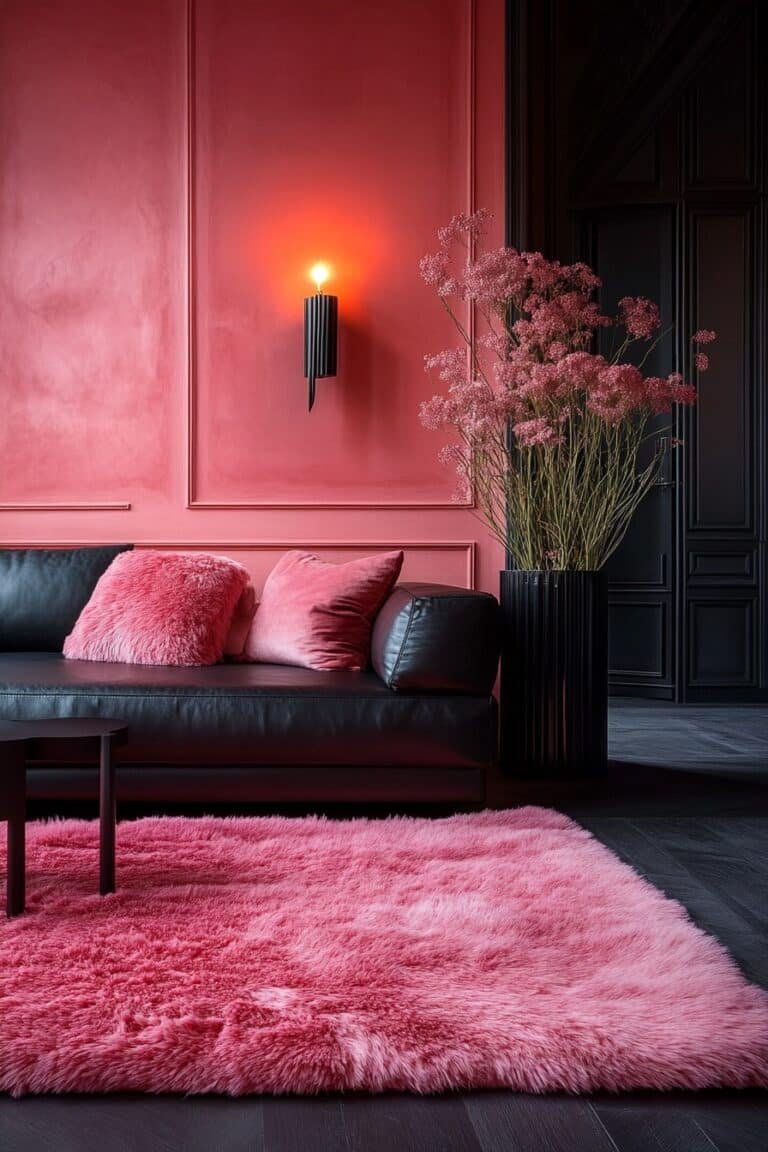 29 Pink Living Room Ideas To Brighten Your Space With A Playful Twist - Learn California