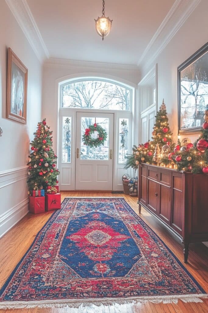 Bold and Bright Entryway