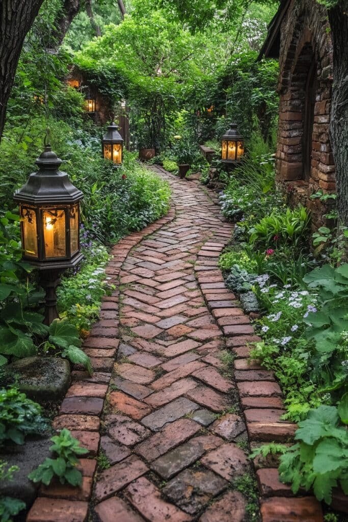 Brick Pathway Designs