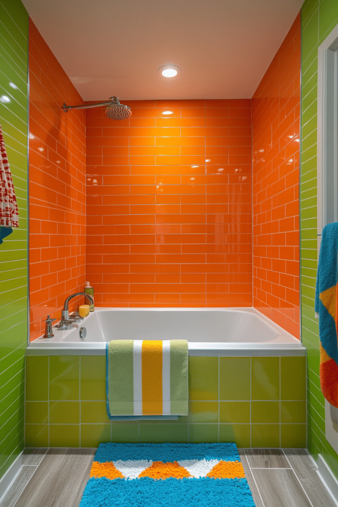 Citrus Burst Bathroom