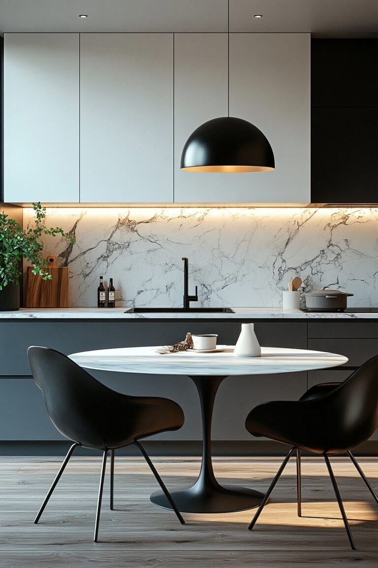 29 Apartment Kitchen Decor Ideas For A Stylish And Functional Kitchen ...