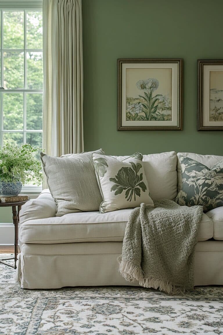 29 Green Living Room Ideas To Refresh Your Space - Learn California