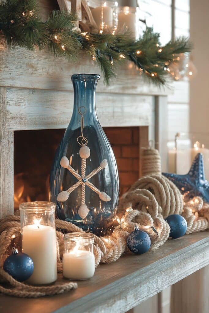 Coastal Holiday Hearth