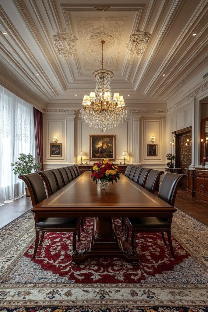 Contemporary Victorian Dining Room