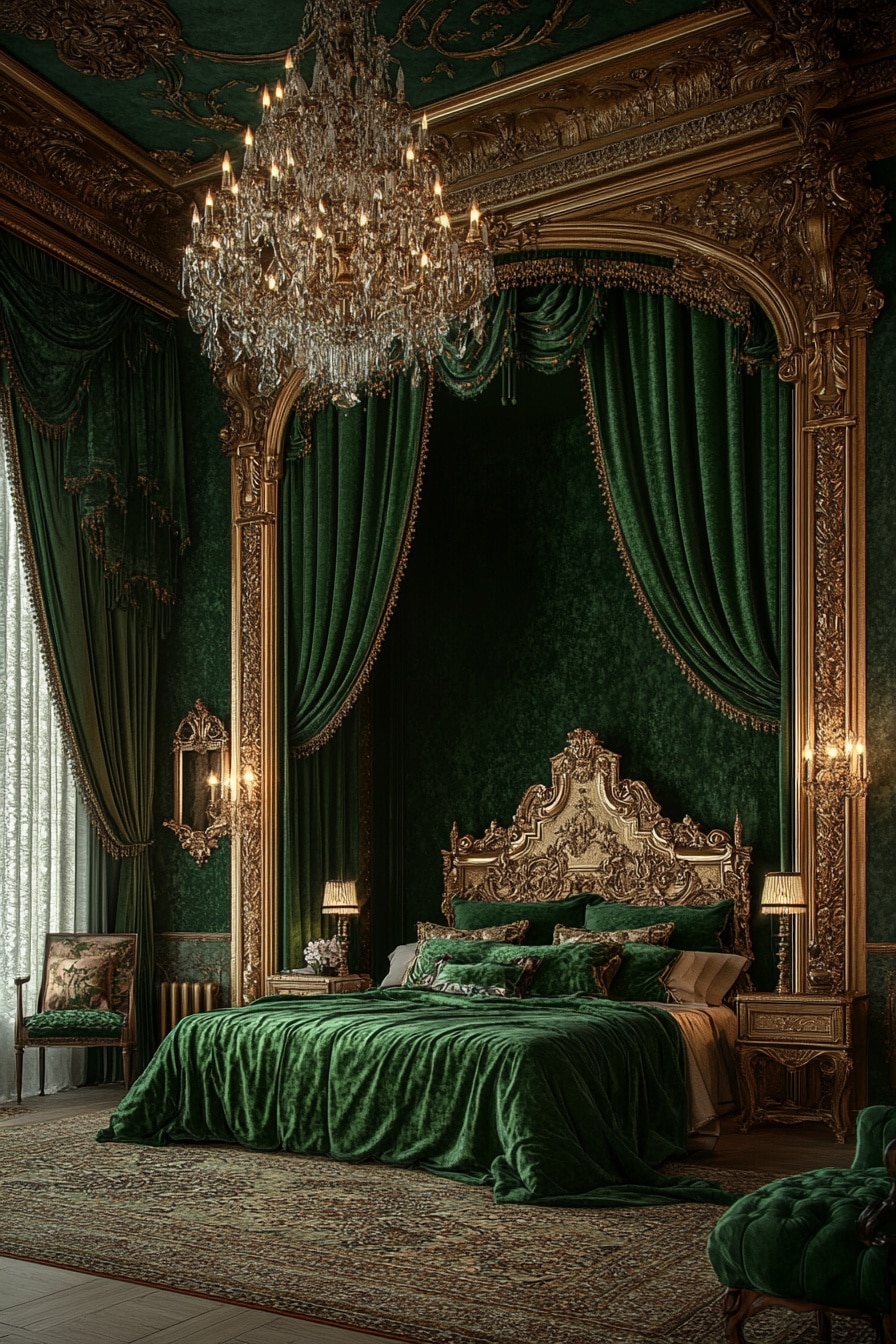 29 Green Fantasy Bedroom Ideas For A Tranquil And Enchanting Space ...