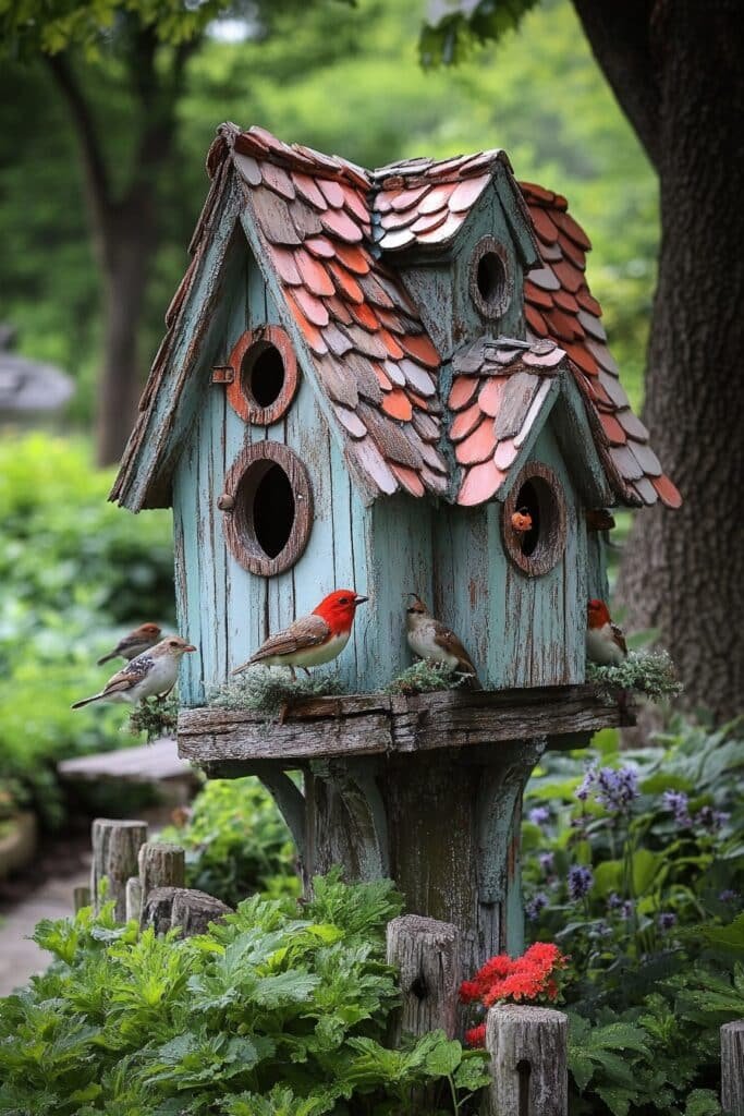 English Cottage Birdhouses