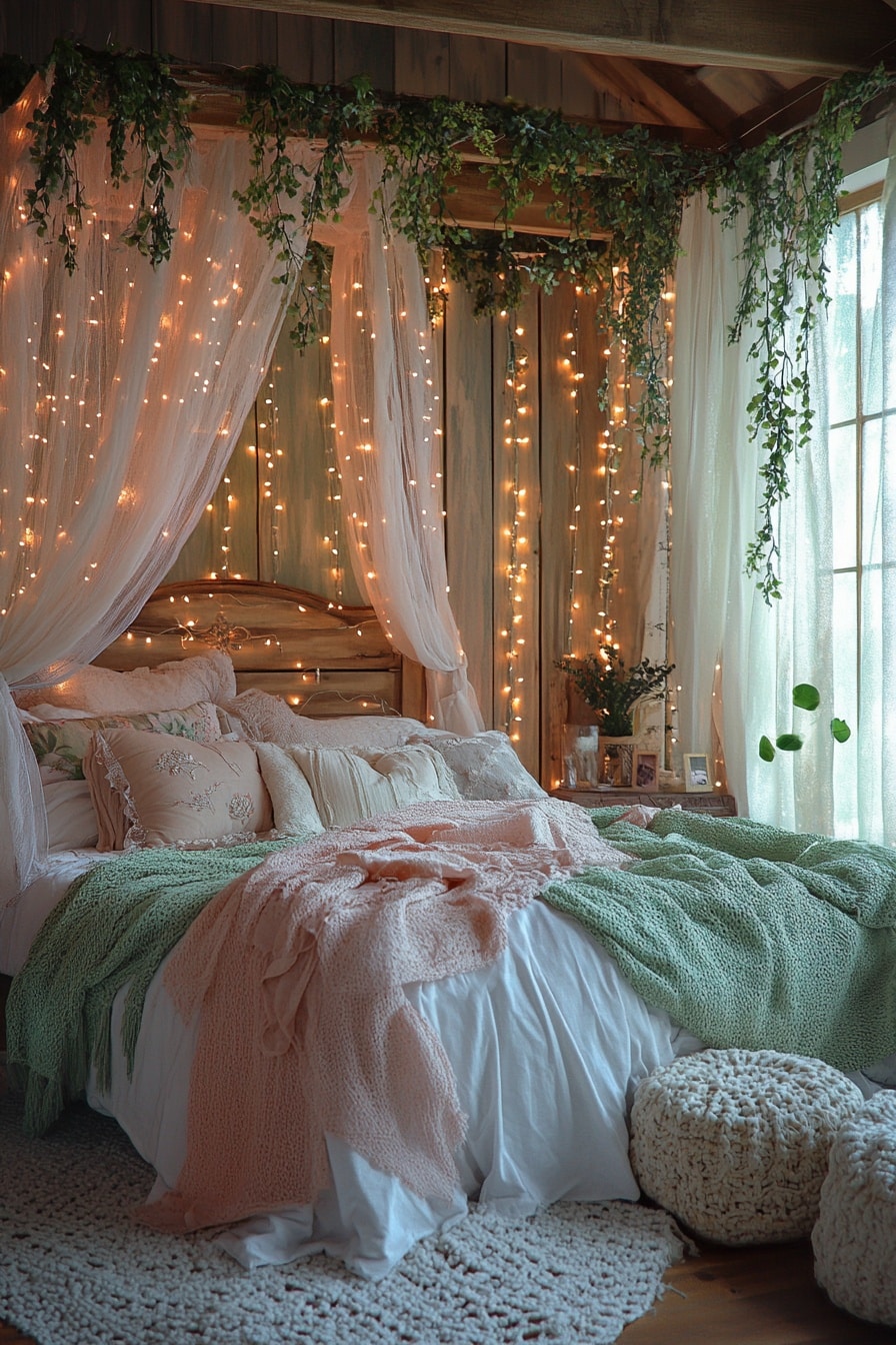 29 Green Fantasy Bedroom Ideas For A Tranquil And Enchanting Space ...