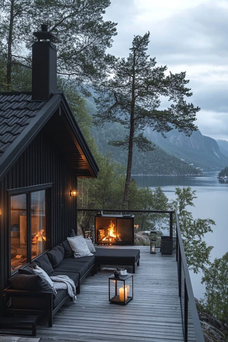 Image showcasing 29 Small Nordic Cabin Interior Ideas For Clean Lines And Cozy ...
