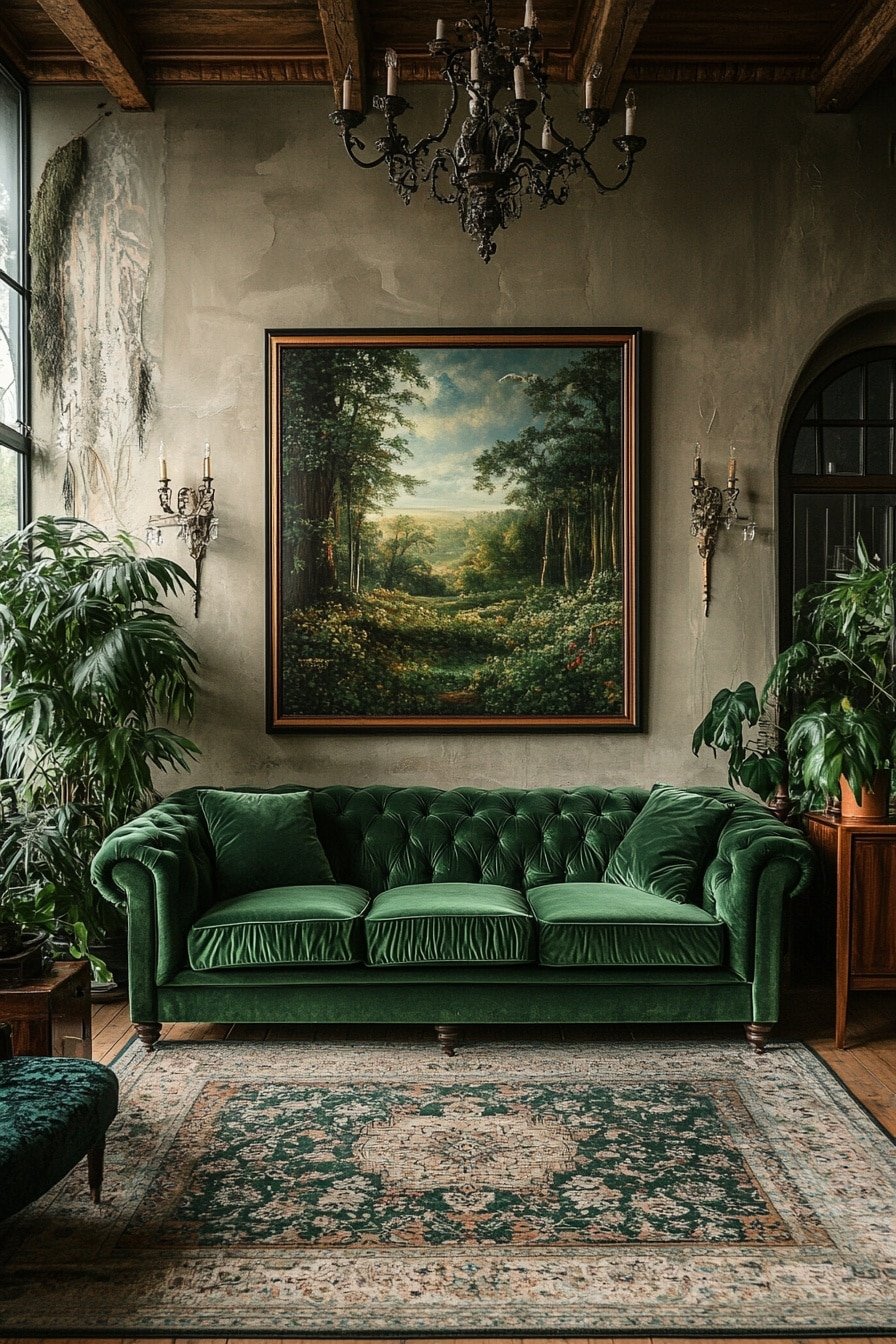 29 Green Living Room Ideas To Refresh Your Space - Learn California