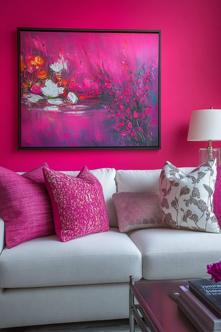 29 Pink Living Room Ideas To Brighten Your Space With A Playful Twist ...