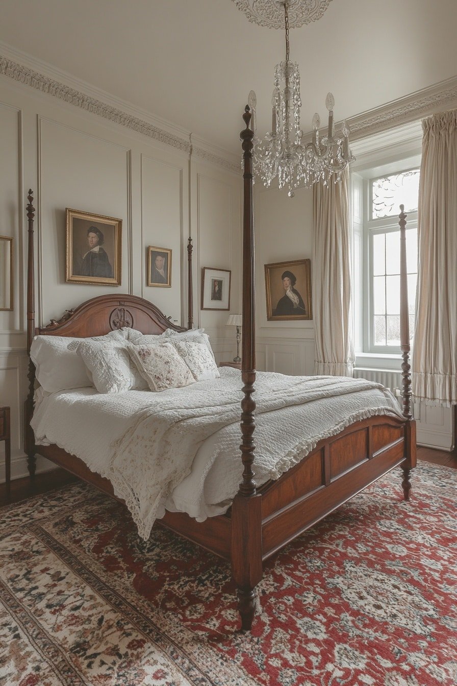 29 Antique Bedroom Ideas That Blend Vintage And Modern Styles - Learn California