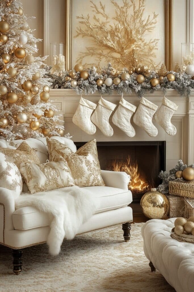 Glamorous Gold Living Room