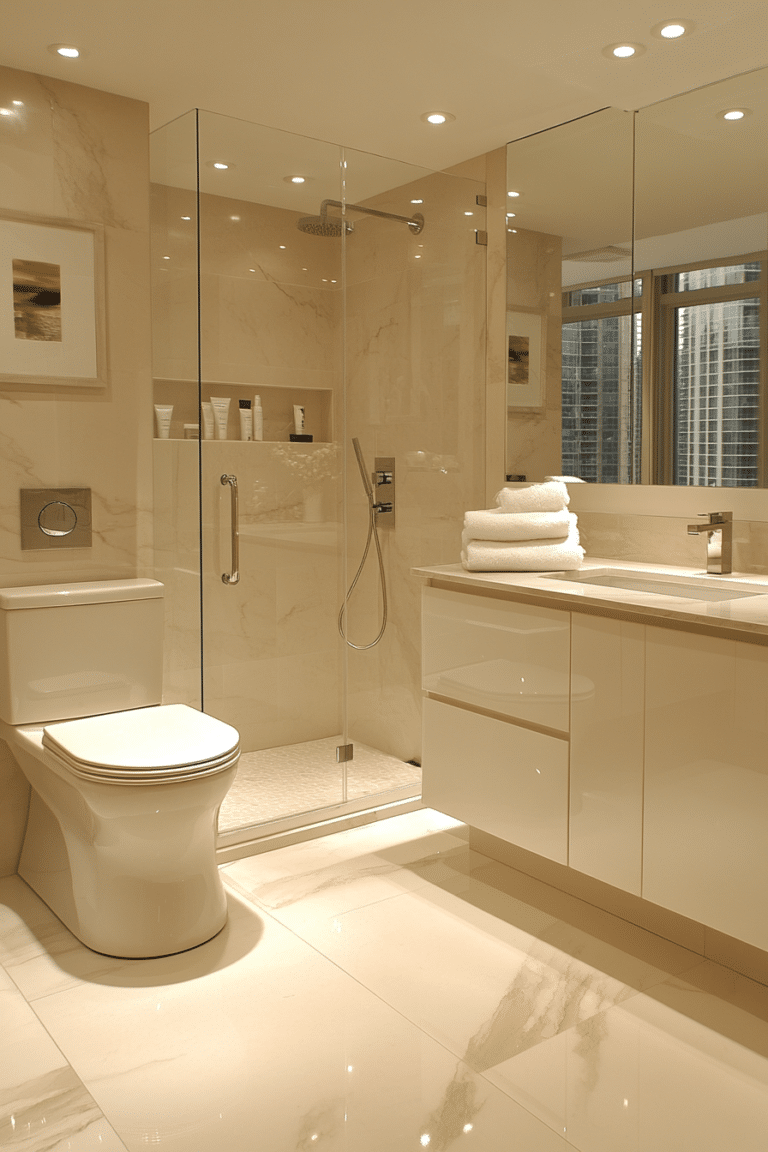 View of 29 Apartment Bathroom Decor Ideas That Will Make Your Bathroom Shine ...