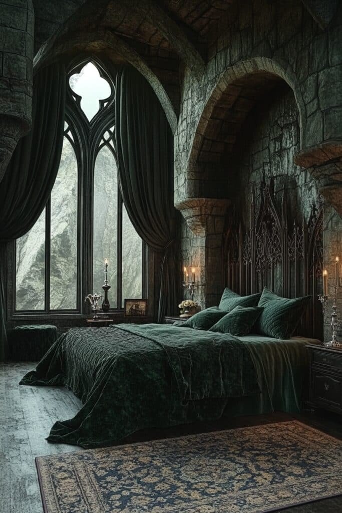 Gothic Elegance Bedroom