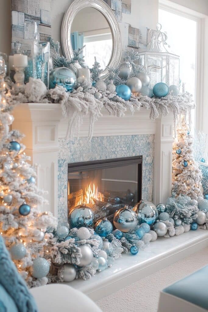 Magical Winter Wonderland Mantel