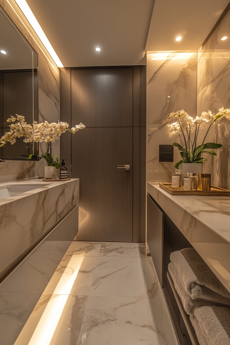 Image showcasing 29 Apartment Bathroom Decor Ideas That Will Make Your Bathroom Shine ...
