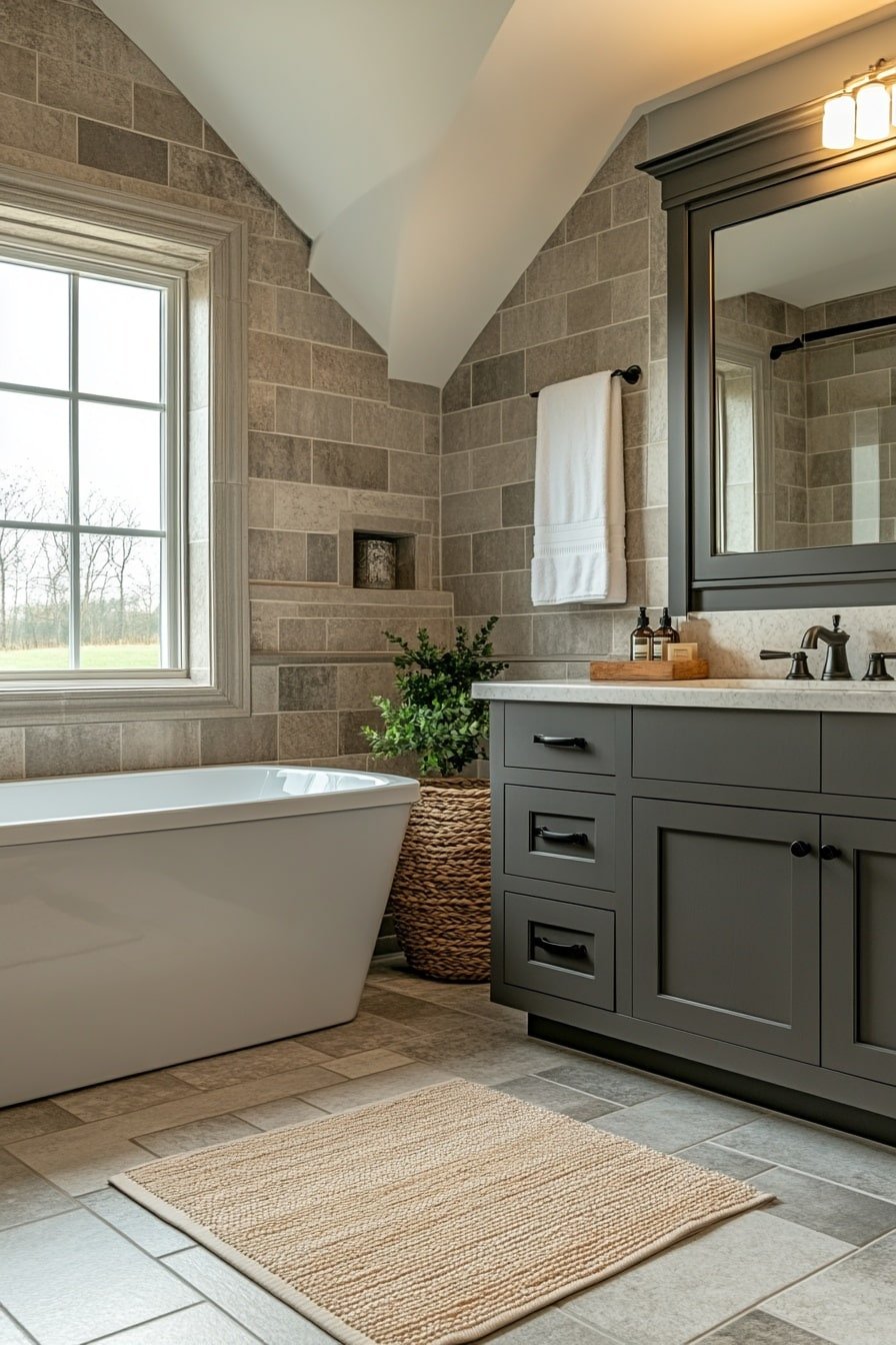 29 Grey Bathroom Decor Ideas For A Modern And Chic Space - Learn California