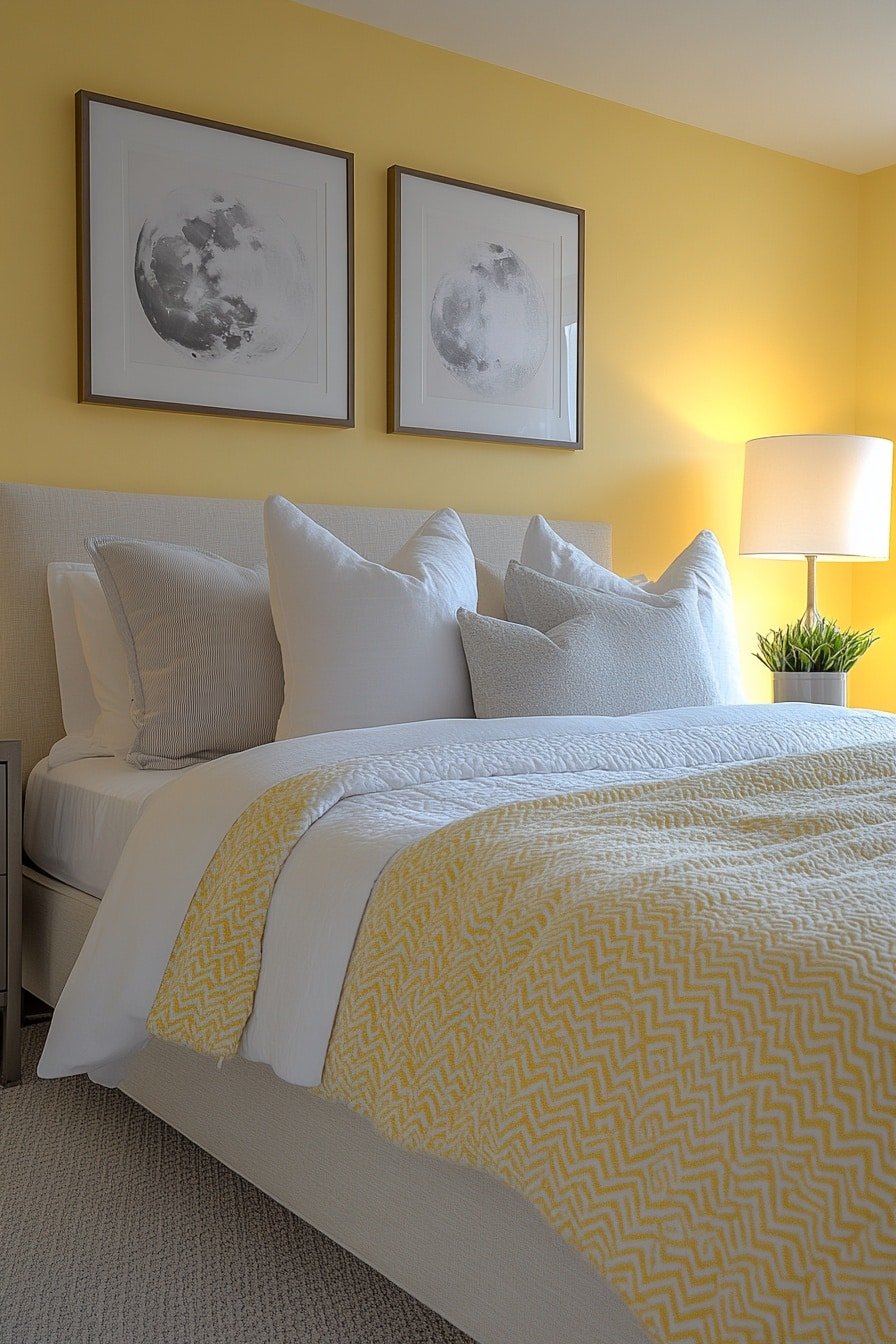 29 Yellow Fantasy Bedroom Ideas To Bring Sunshine Into Your Space ...