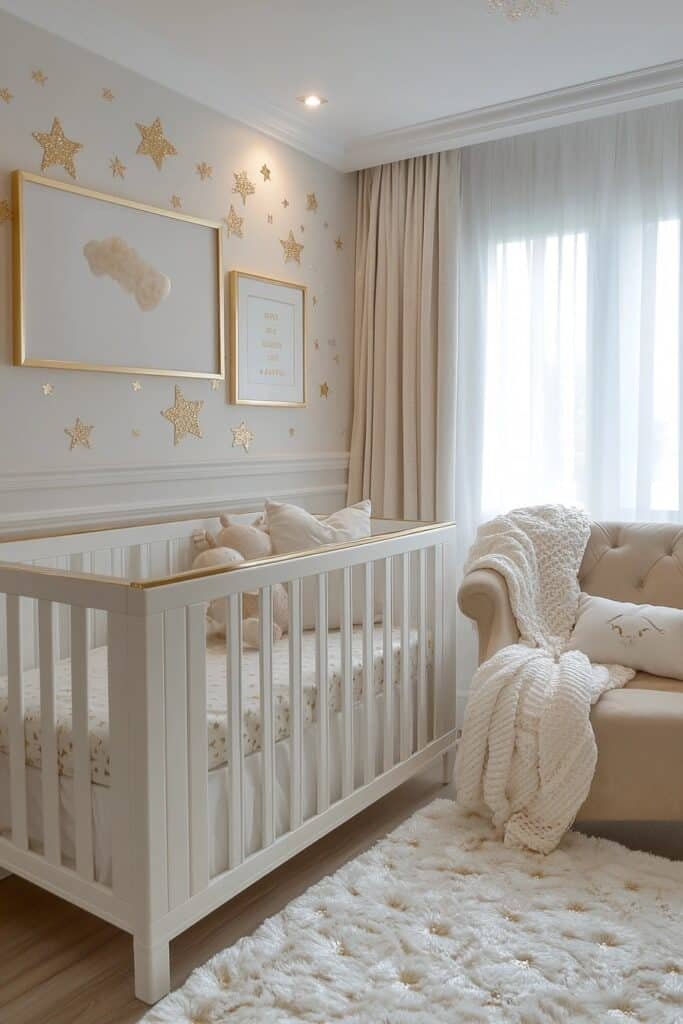 Metallic Glam Nursery