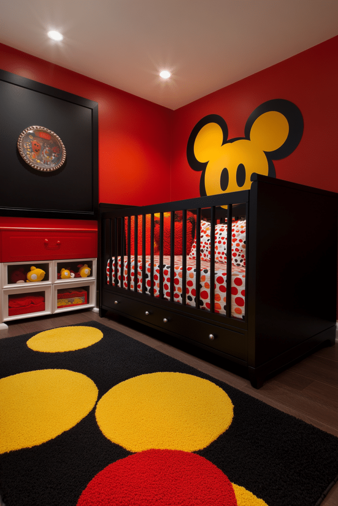 Mickey's Playful Hideout