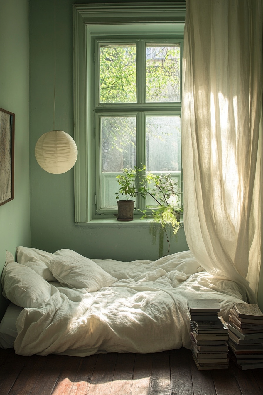 29 Green Fantasy Bedroom Ideas For A Tranquil And Enchanting Space ...