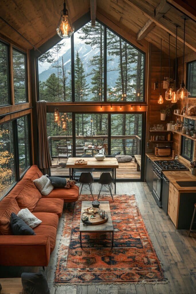 Modern Cabin Loft