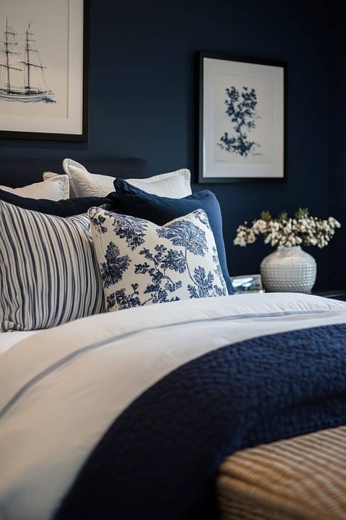 Nautical Navy Bedroom