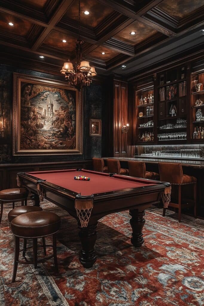 Neo-Victorian Game Room