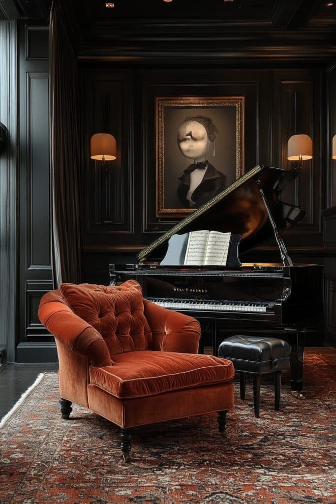 Neo-Victorian Music Studio