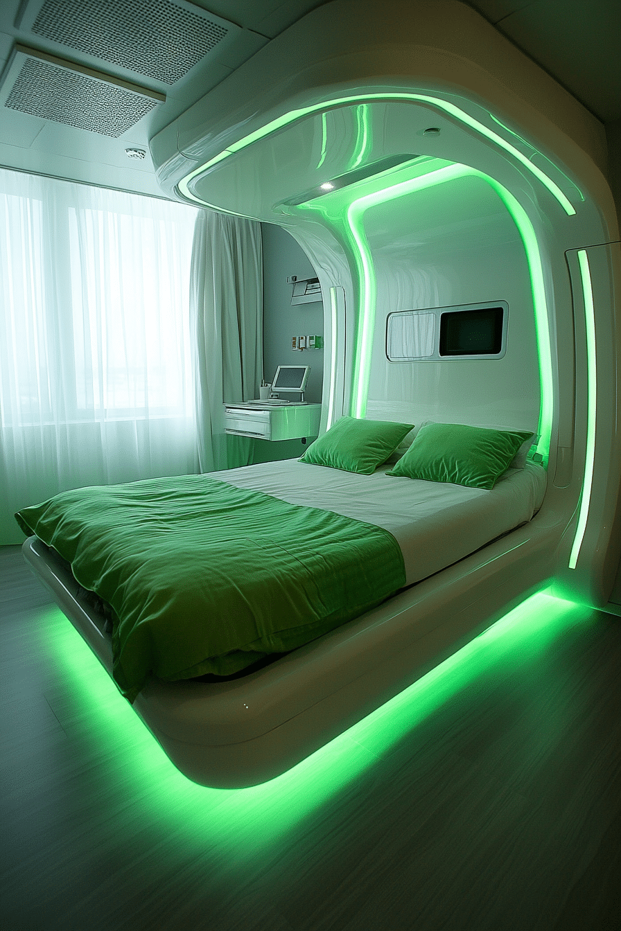 29 Green Fantasy Bedroom Ideas For A Tranquil And Enchanting Space ...