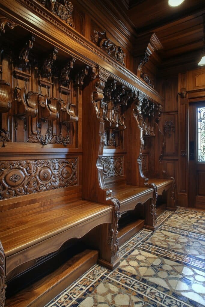 New Victorian Mudroom