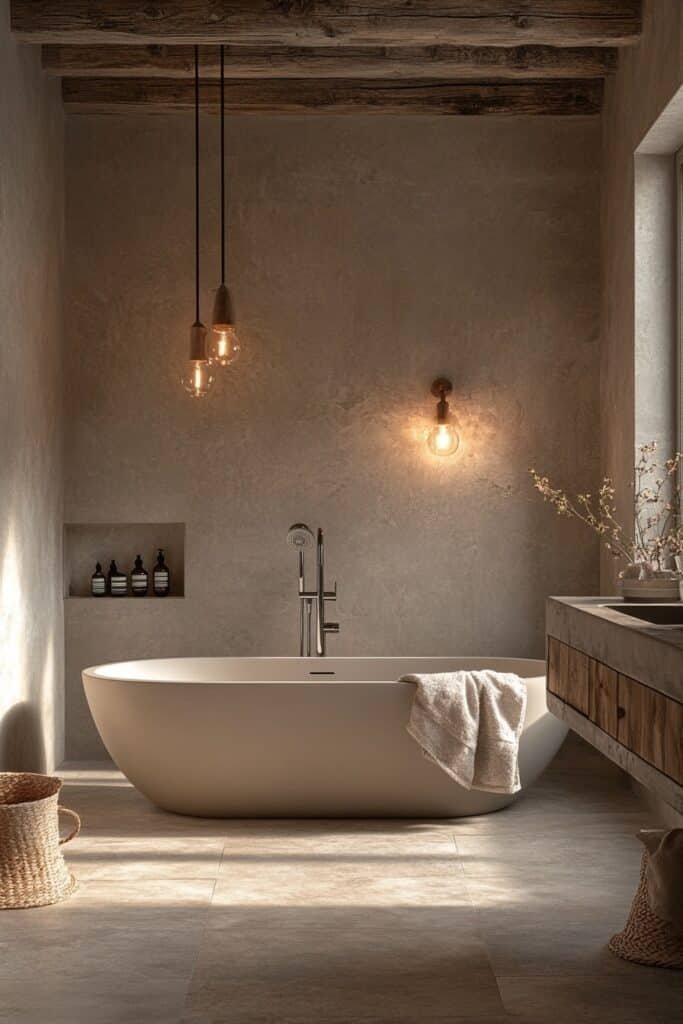 Nordic Spa-Inspired Bathroom