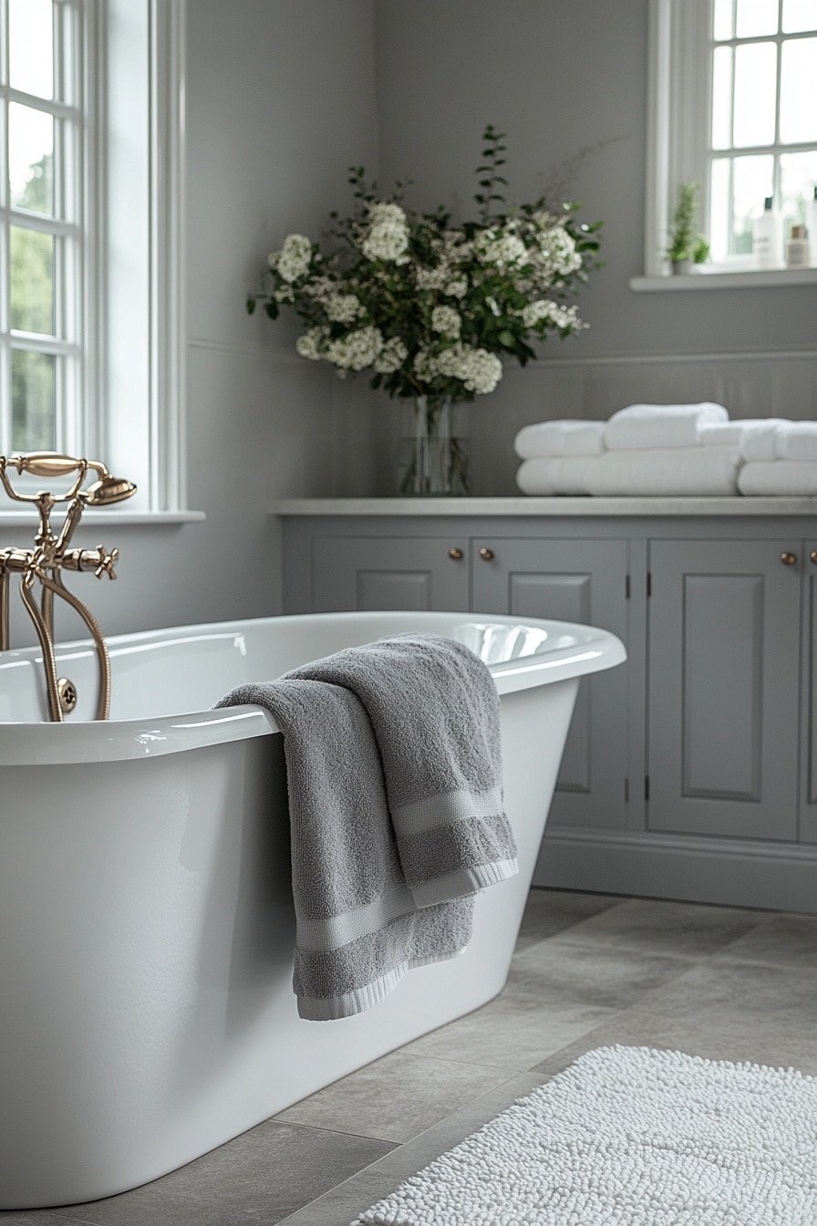 29 Grey Bathroom Decor Ideas For A Modern And Chic Space - Learn California