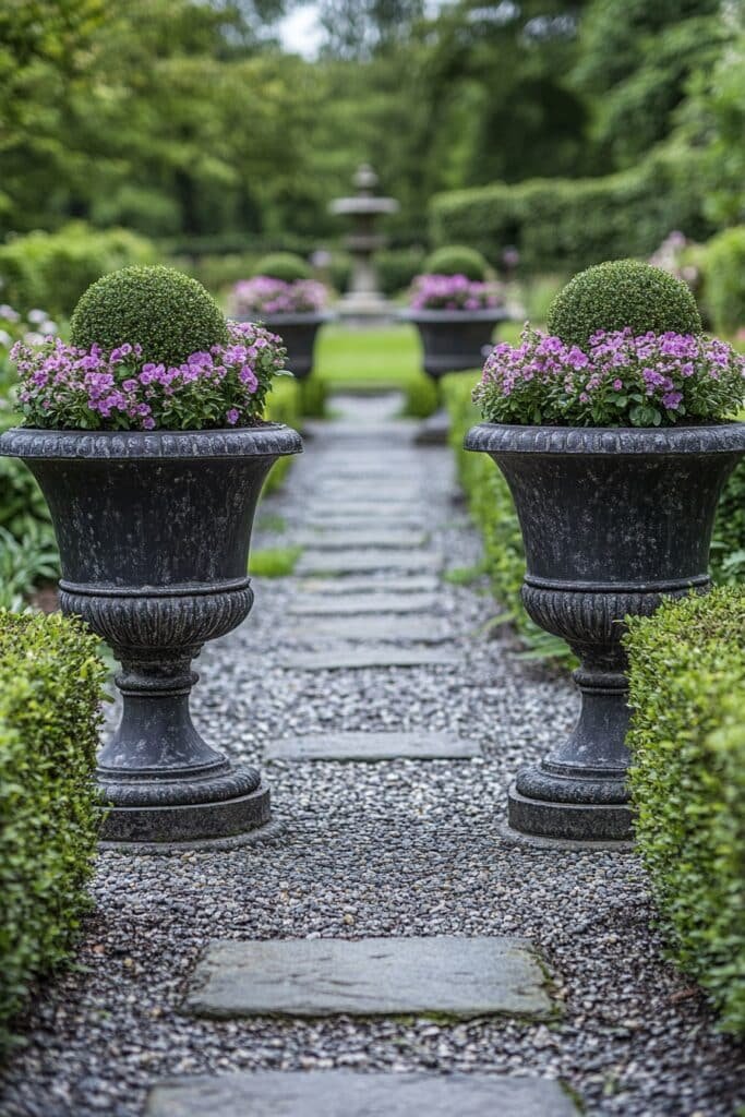 Pedestal Urn Displays