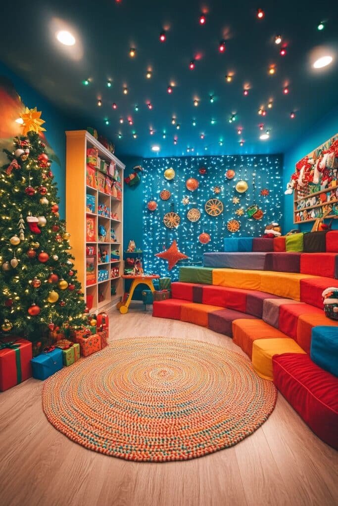 Playful Holiday Playroom