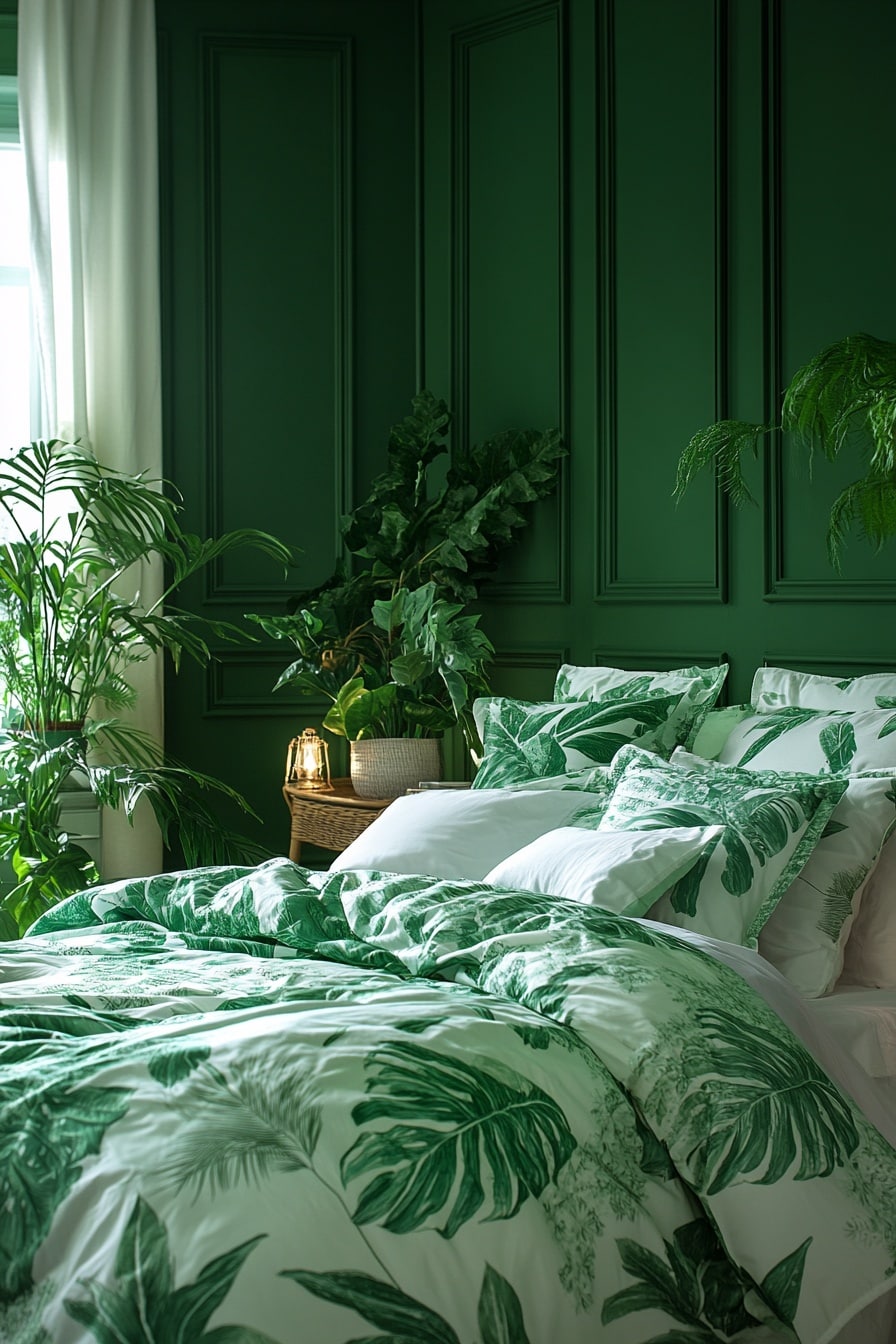 29 Green Fantasy Bedroom Ideas For A Tranquil And Enchanting Space ...