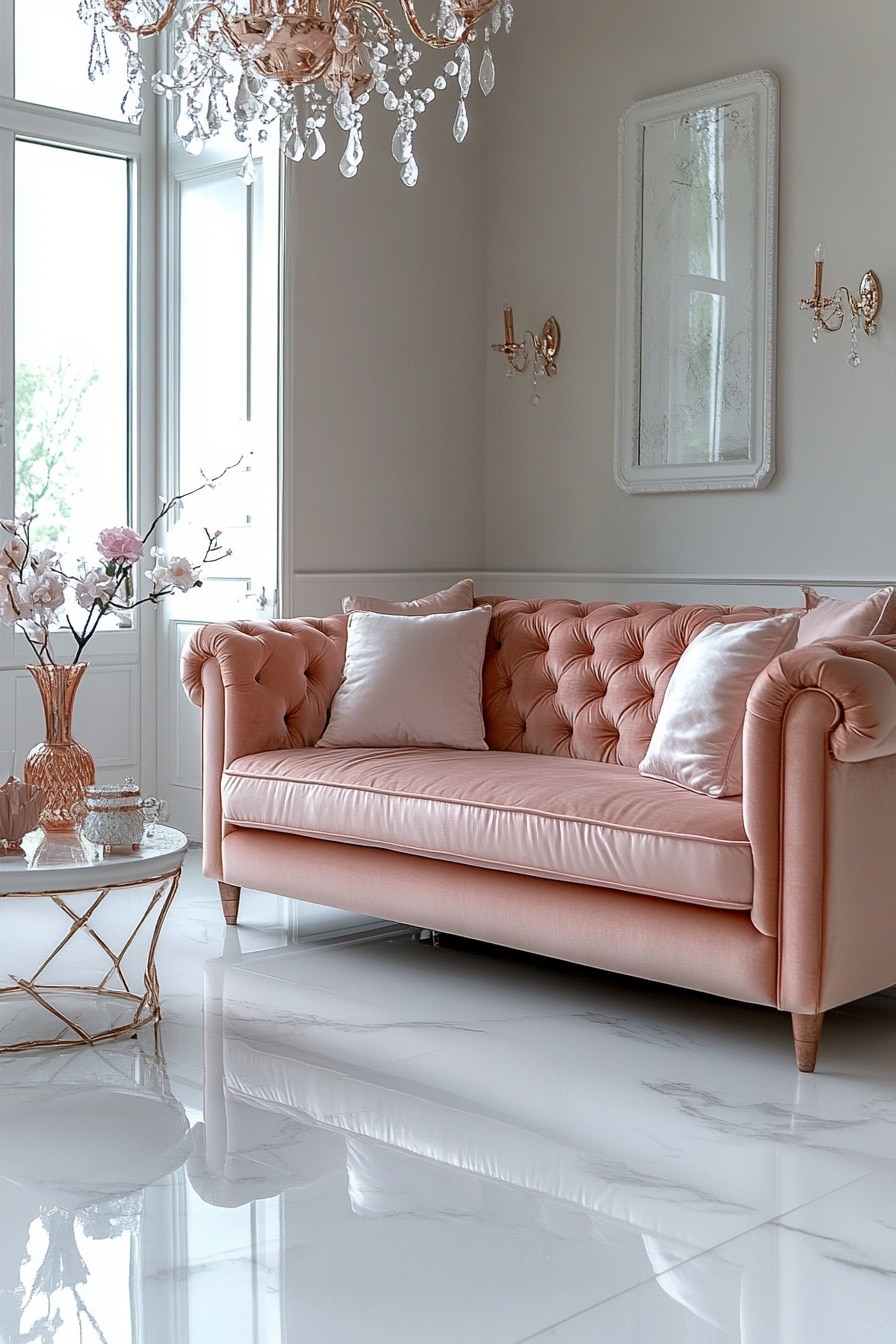 29 Pink Living Room Ideas To Brighten Your Space With A Playful Twist ...