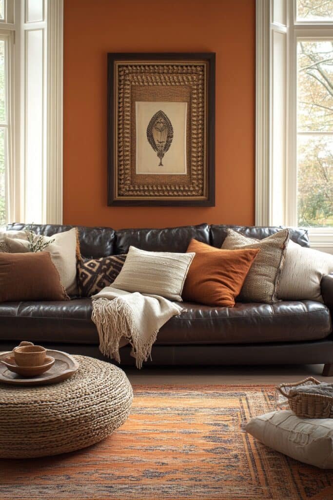 Rustic Orange Charm