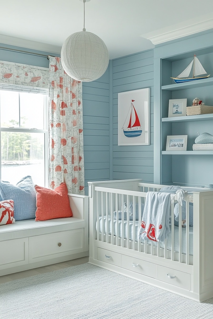 29 Ocean Nursery Ideas For A Relaxing And Playful Coastal Room - Learn ...