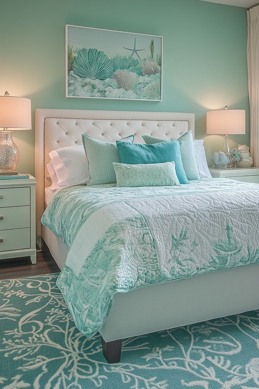 29 Green Fantasy Bedroom Ideas For A Tranquil And Enchanting Space ...