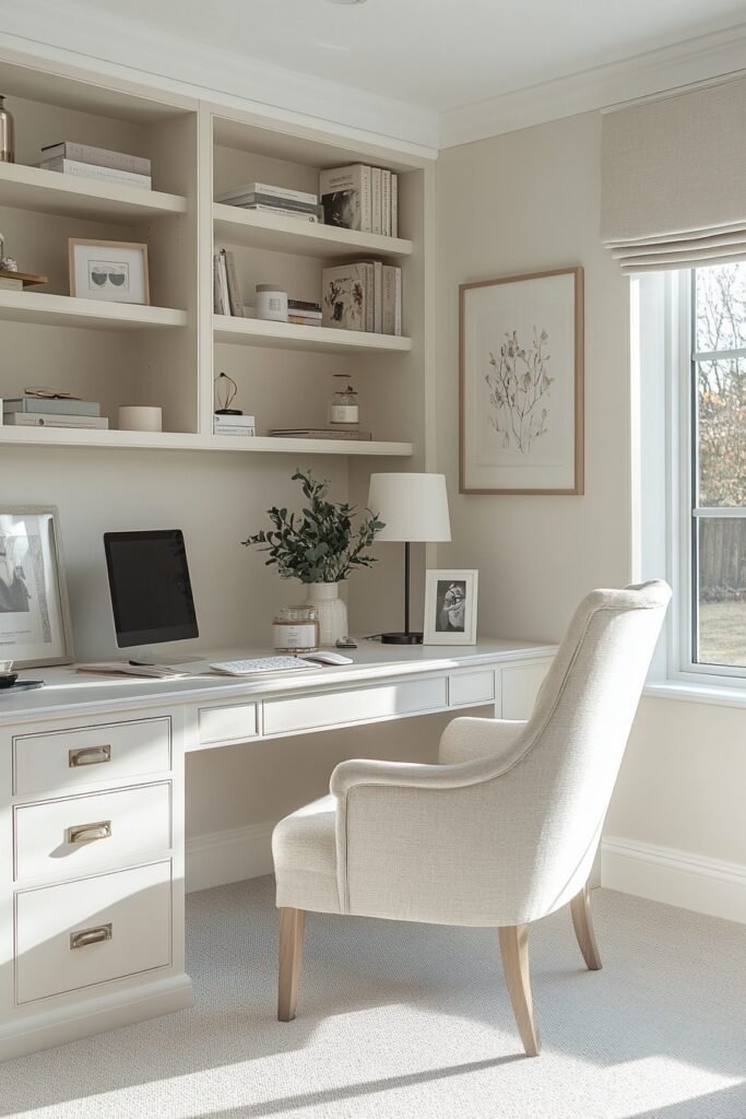 Serene Scandinavian Office