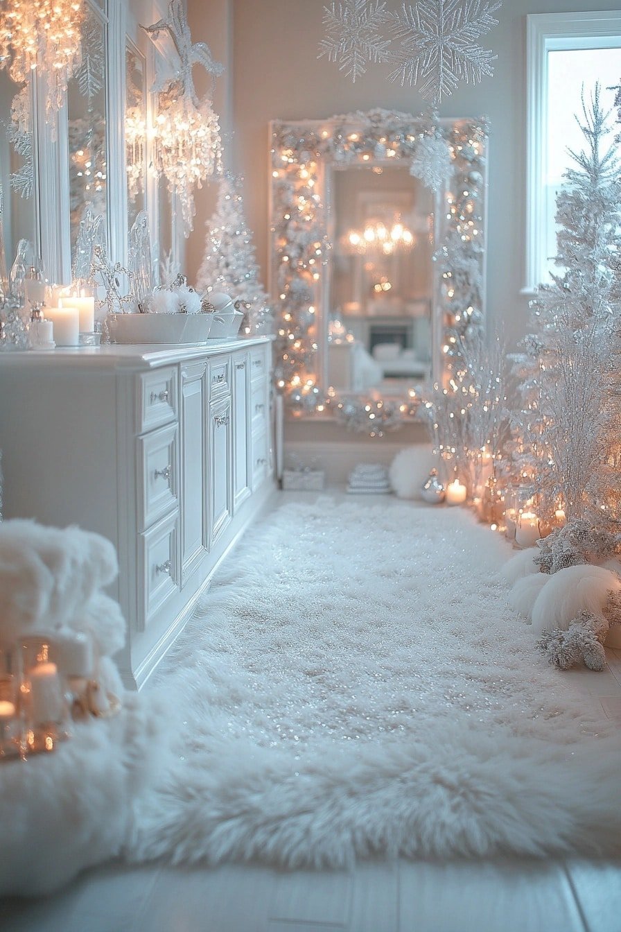 29 Christmas Bathroom Decor Ideas For A Stylish And Merry Bathroom ...